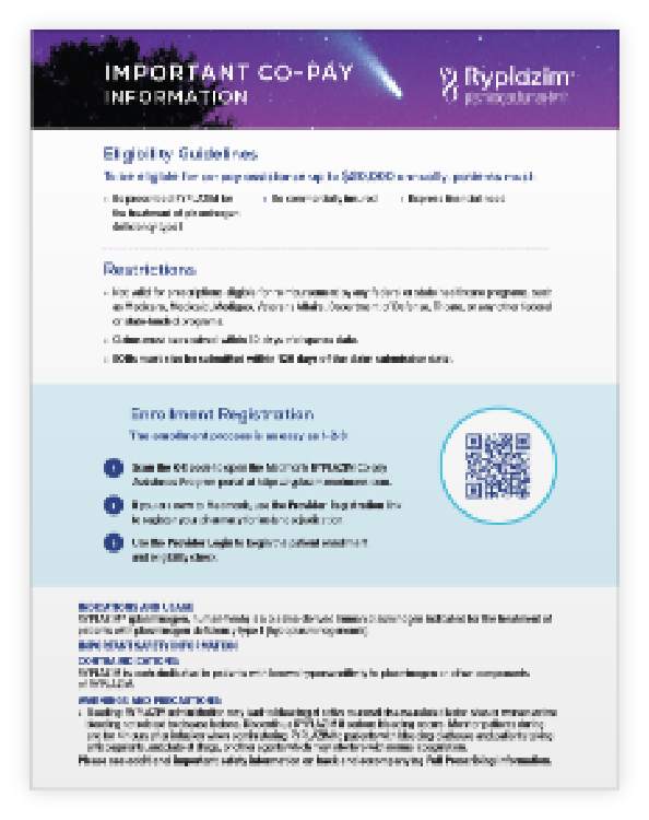 RYPLAZIM Co-pay info